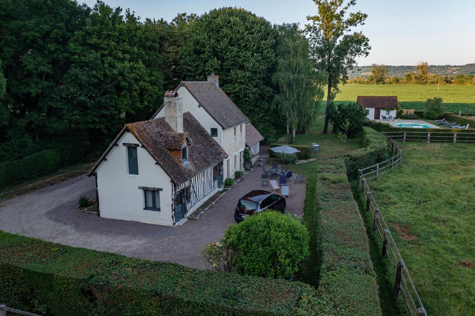 La Maison Corniere Bieville-en-Auge ภายนอก รูปภาพ