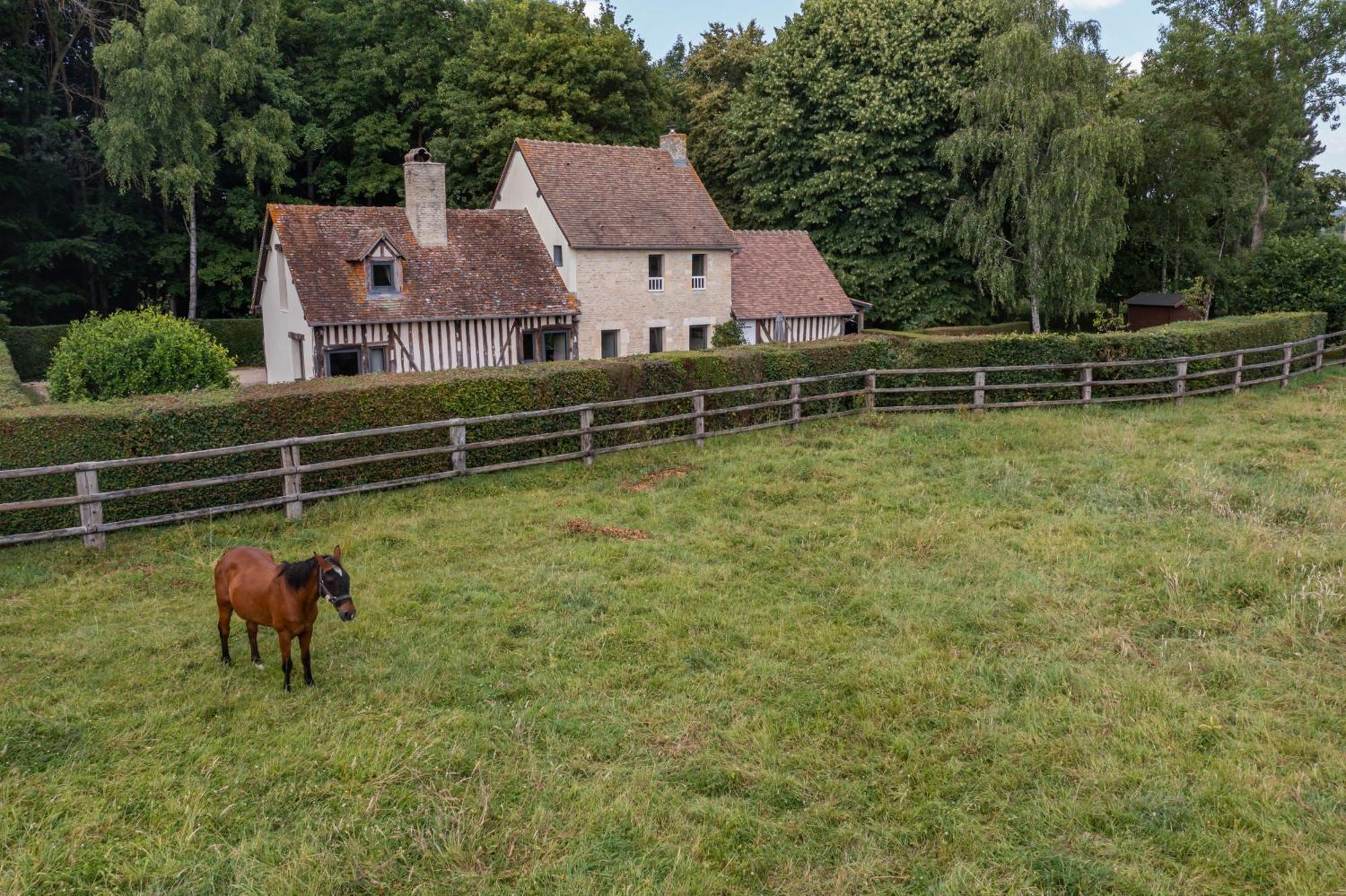 La Maison Corniere Bieville-en-Auge ภายนอก รูปภาพ